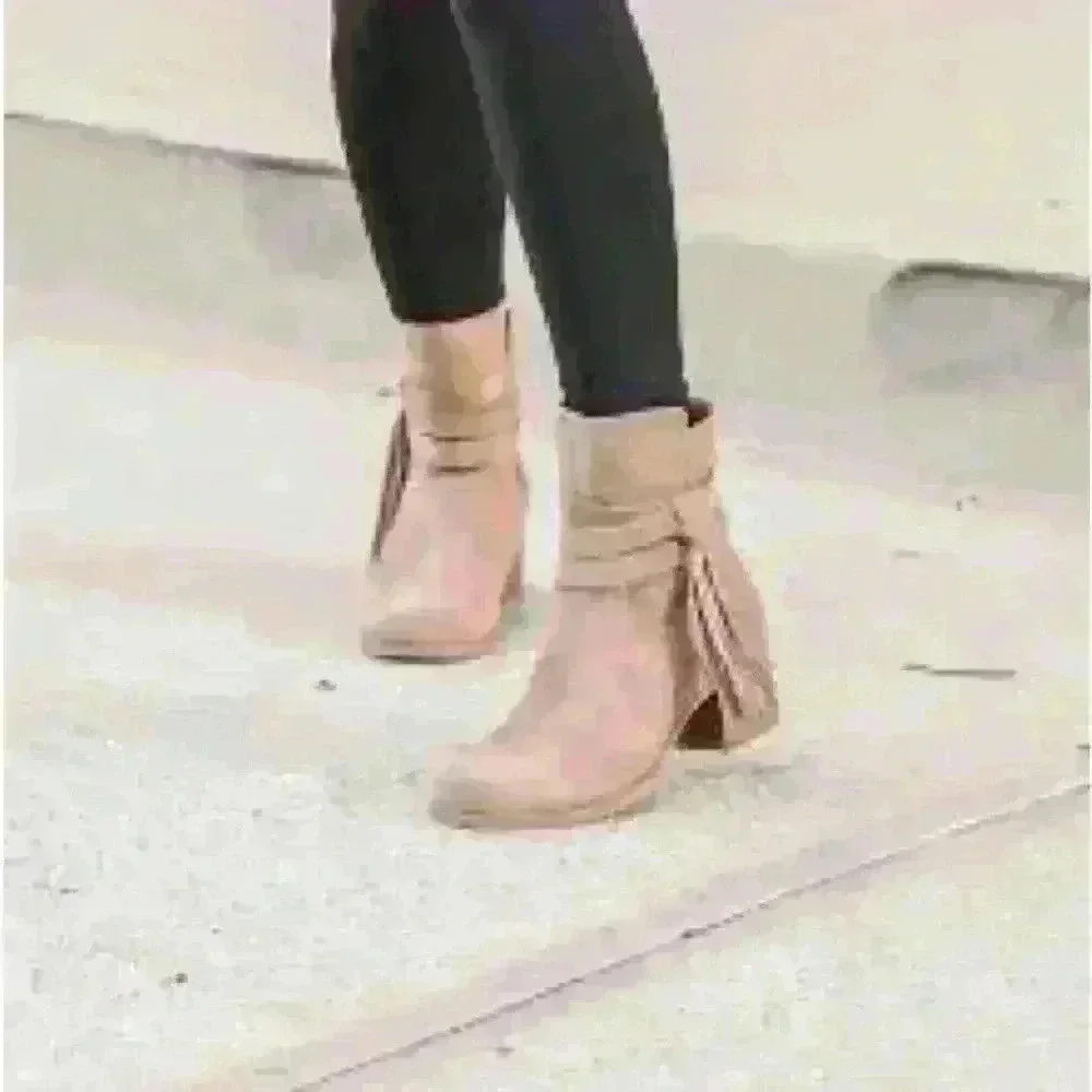 Koalaburra by Ugg Kenz Suede Tassel Boots Women’s Size 6 1/2 - Picture 8 of 8